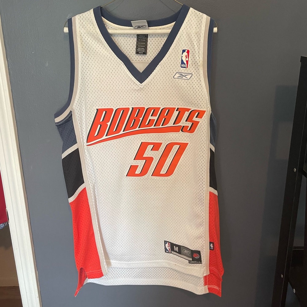 Reebok Charlotte Bobcats Emeka Okafor Men’s Medium Jersey L+2